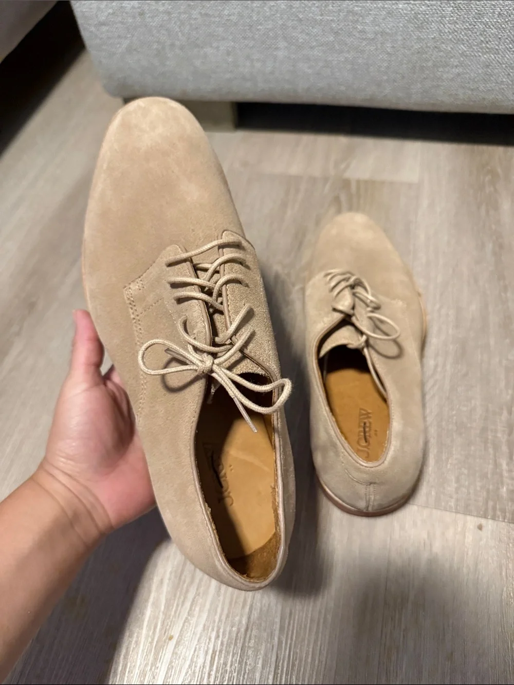 J.Crew Suede Lace-Up Dress Up Shoes